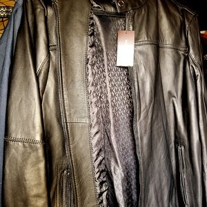 Michael Kors leather jacket